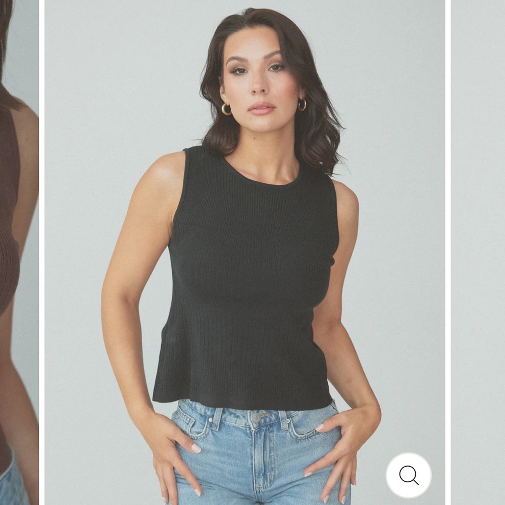 Klassy Network Knit High Neck Brami in Black